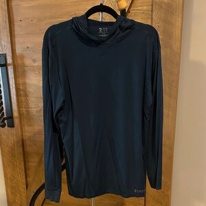 2UNDR Men's Dark Blue Long Sleeve Shirt